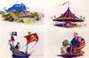 Early Concepts: Storybook Land Canal Boats, Duck Bumps, Dumbo the Flying Elephants, Mad Tea Party; Bruce Bushman, 1954