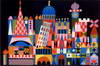 Show Scene, Europe, it's a small world; Mary Blair, 1963