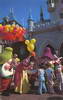 Snow White and Dwarfs in front of Castle
