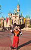 Mickey in front of Castle, w/o clouds
