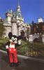 Mickey in front of Castle