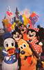 Mickey and friends in front of Castle