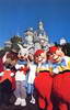 Alice and friends in front of Castle