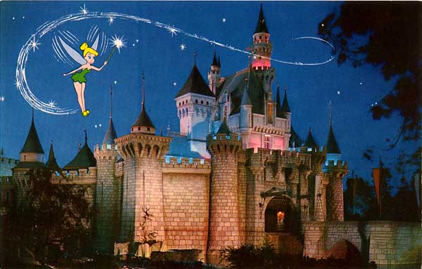 Sleeping Beauty Castle, with Tink - D-10