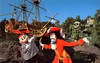 Hook and Smee at Skull Cove