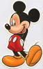 Mickey, cut-out