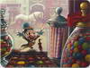 Jiminy Cricket eyes the candy store