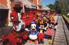 Main Street Train Station, Mickey & Friends